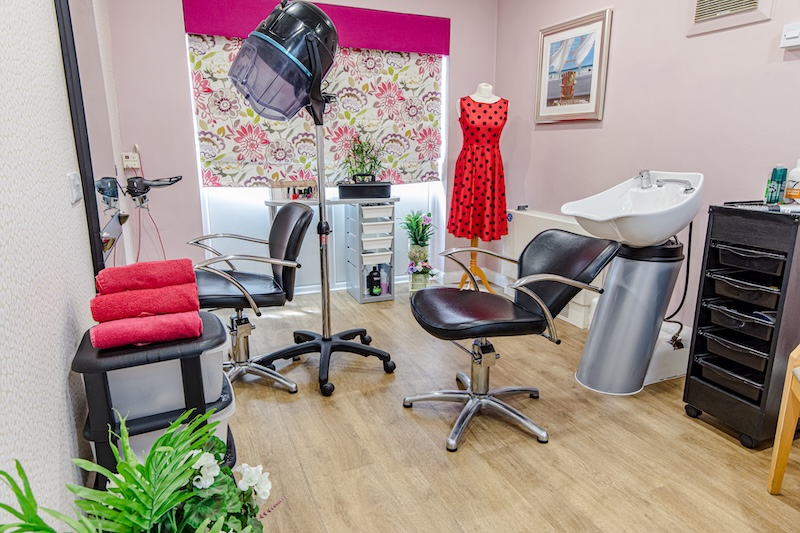 The Willows hair and beauty salon, blow dryer